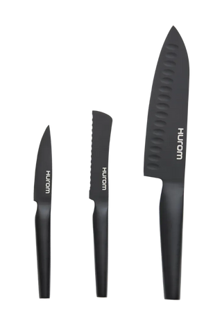 Fruit & Vegetable Knife Set, Matte Black